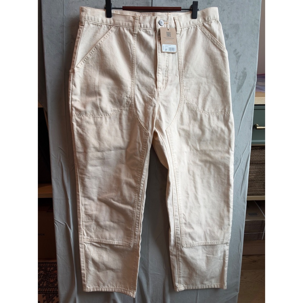 Patagonia Heritage Stand Up Pants Women 16 Undyed Natural Gorpcore Utility Trail
